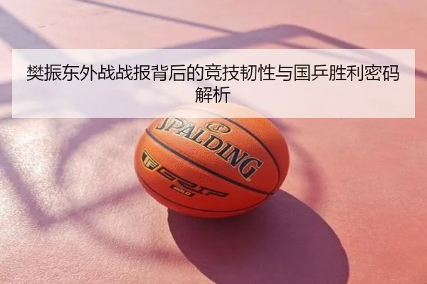 樊振东外战战报背后的竞技韧性与国乒胜利密码解析