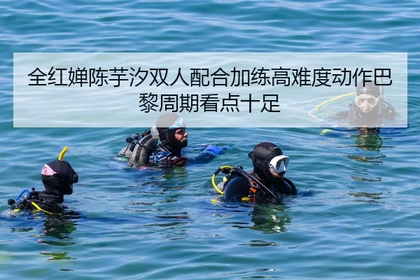 全红婵陈芋汐双人配合加练高难度动作巴黎周期看点十足